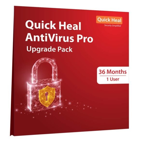 3 Years Renew Quick Heal antivirus pro