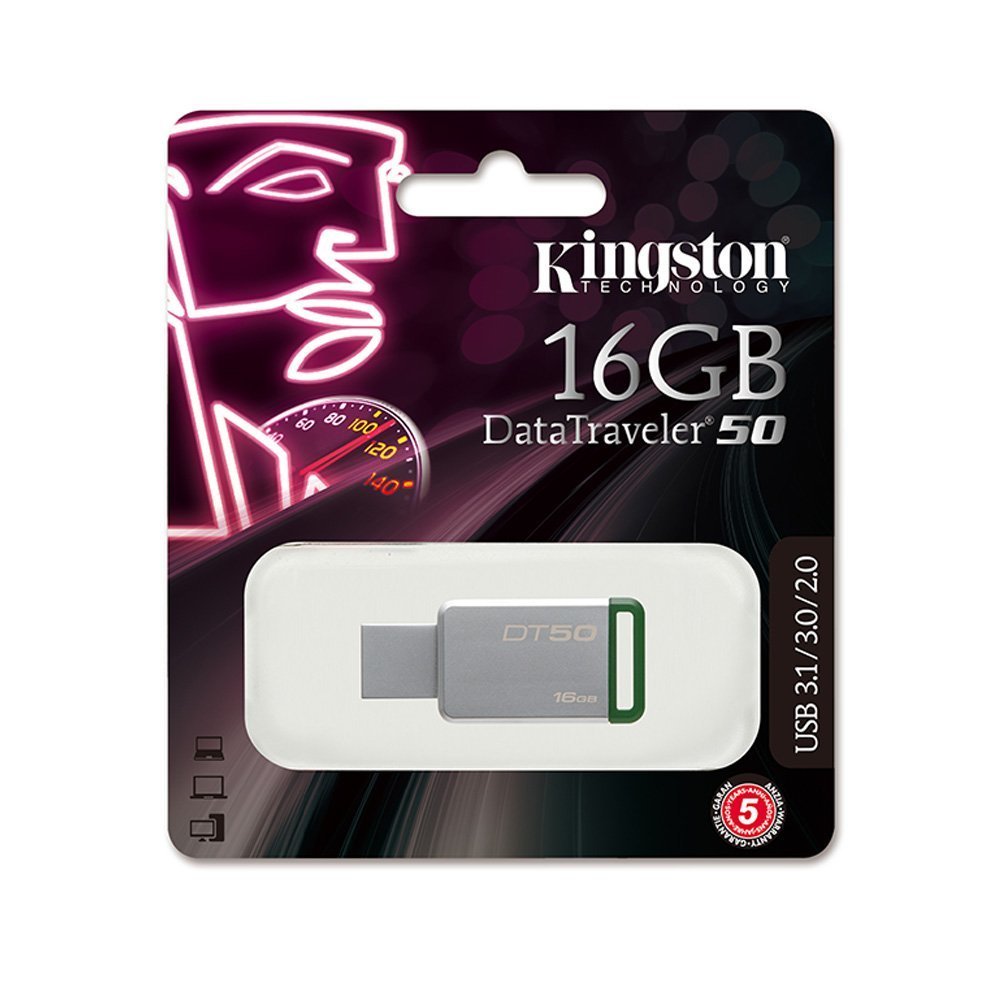 KINGSTON PENDRIVE 16GB 3.0 (DT50)
