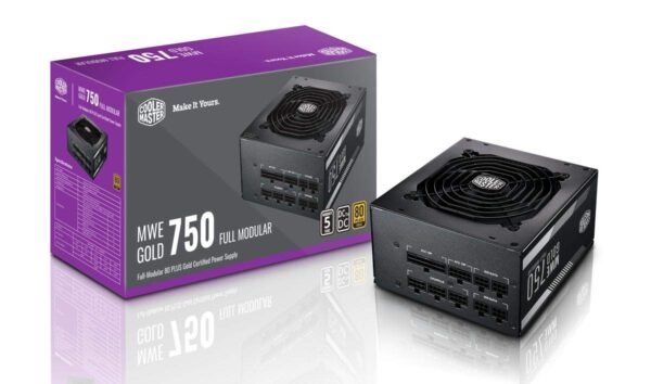 Cooler Master MWE Gold 750 V2 80 Plus Gold Certified Fully Modular Power Supply