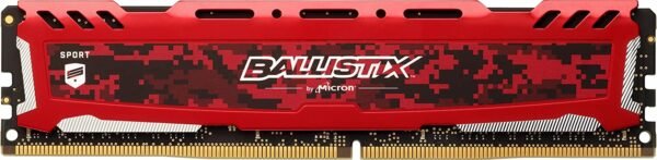 Crucial Ballistix Sport LT RAM 8GB DDR4 2666MHz UDIMM Desktop Gaming Memory