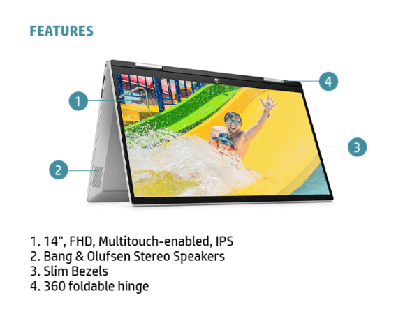 HP Pav x360 Convert 14-dy1048TU
HP Pavilion x360 Convertible 14-dy1048TU - Image 12